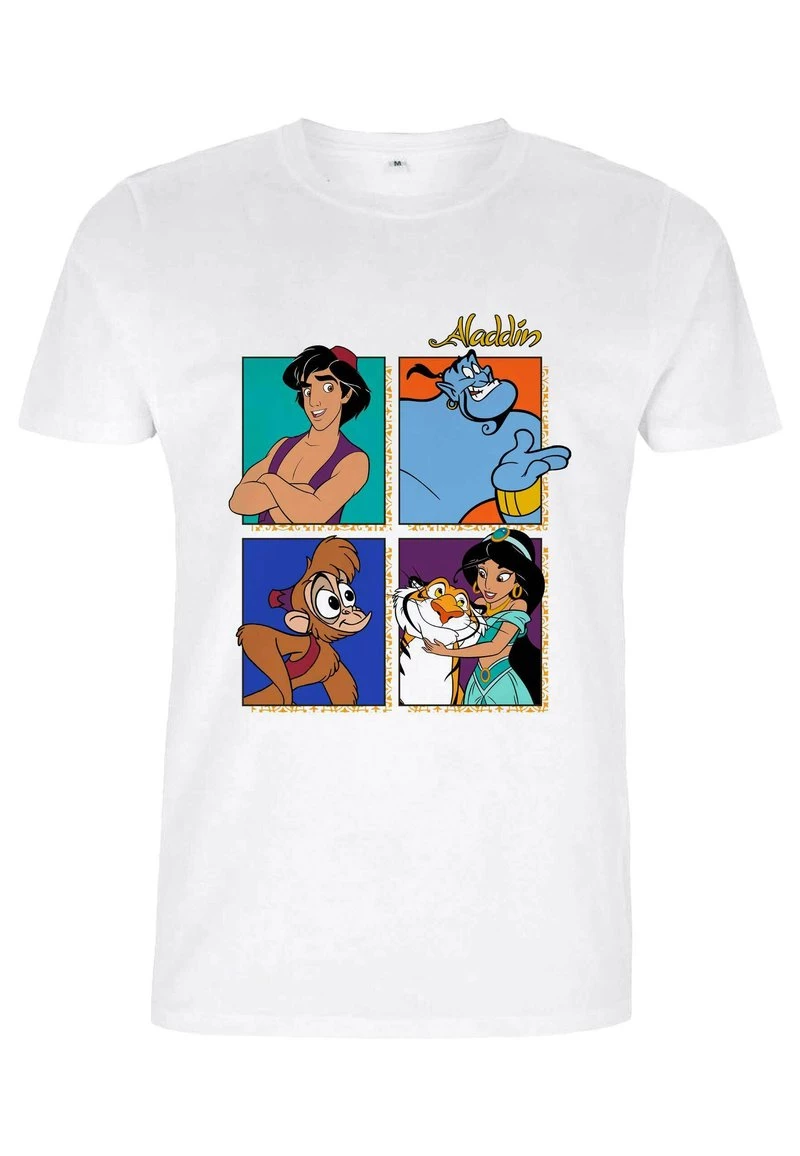 Henry Tiger Unisex DISNEY ALADDIN FOUR - T-Shirt Print - White 5 Henry Tiger Unisex DISNEY ALADDIN FOUR - T-Shirt Print - White – Bild 5