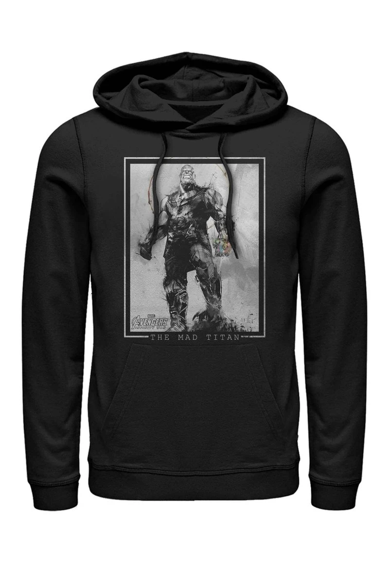 Henry Tiger MARVEL UNISEX MAD TITAN THANOS - Kapuzenpullover - Black 1 Henry Tiger MARVEL UNISEX MAD TITAN THANOS - Kapuzenpullover - Black