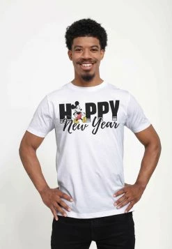 Henry Tiger Unisex DISNEY CLASSICS MICKEY CLASSIC - MICKEY NEW YEAR - T-Shirt Print - White -Günstiges Henry Tiger Geschäft f4d16de5023a47f18fb76309fc717f4f