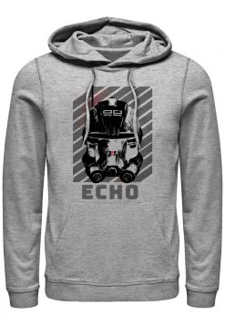 Henry Tiger Unisex Kapuzenpullover - Melange Grey