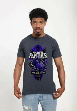 Henry Tiger Unisex MARVEL AVENGERS CLASSIC - ADVAL TALON - T-Shirt Print - Melange Black -Günstiges Henry Tiger Geschäft f4e1160a2ec84fafbb4f853bfed16cdc