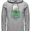 Henry Tiger Unisex DISNEY CLASSICS TEAM LOUIE GREEN - Kapuzenpullover - Melange Grey