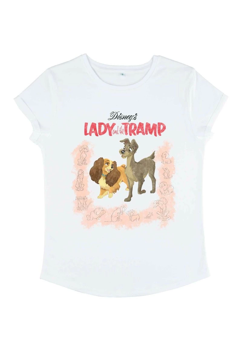 Henry Tiger Damen DISNEY CLASSICS LADY & THE TRAMP - VINTAGE COVER - T-Shirt Print - White 3 Henry Tiger Damen DISNEY CLASSICS LADY & THE TRAMP - VINTAGE COVER - T-Shirt Print - White – Bild 3