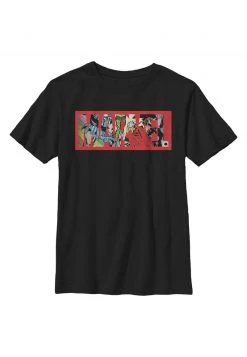 Henry Tiger Unisex MARVEL THOR COMIC - T-Shirt Print - Black