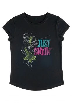 Henry Tiger DISNEY PETER PAN - JUST SAYIN TINK - T-Shirt Print - Black | Damen -Günstiges Henry Tiger Geschäft f56686635b9b42058cac2768ba859ae0