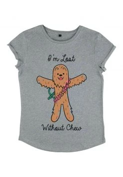 Henry Tiger STAR WARS LOST WITHOUT CHEW - T-Shirt Print - Melange Grey | Damen -Günstiges Henry Tiger Geschäft f5b22d0f671f4beab569a531211aba3a