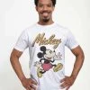 Henry Tiger Unisex DISNEY CLASSICS MICKEY CLASSIC - VINTAGE MICKEY - T-Shirt Print - White