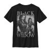 Henry Tiger MARVEL TWO WIDOWS MIRROR - T-Shirt Print - Black | Unisex