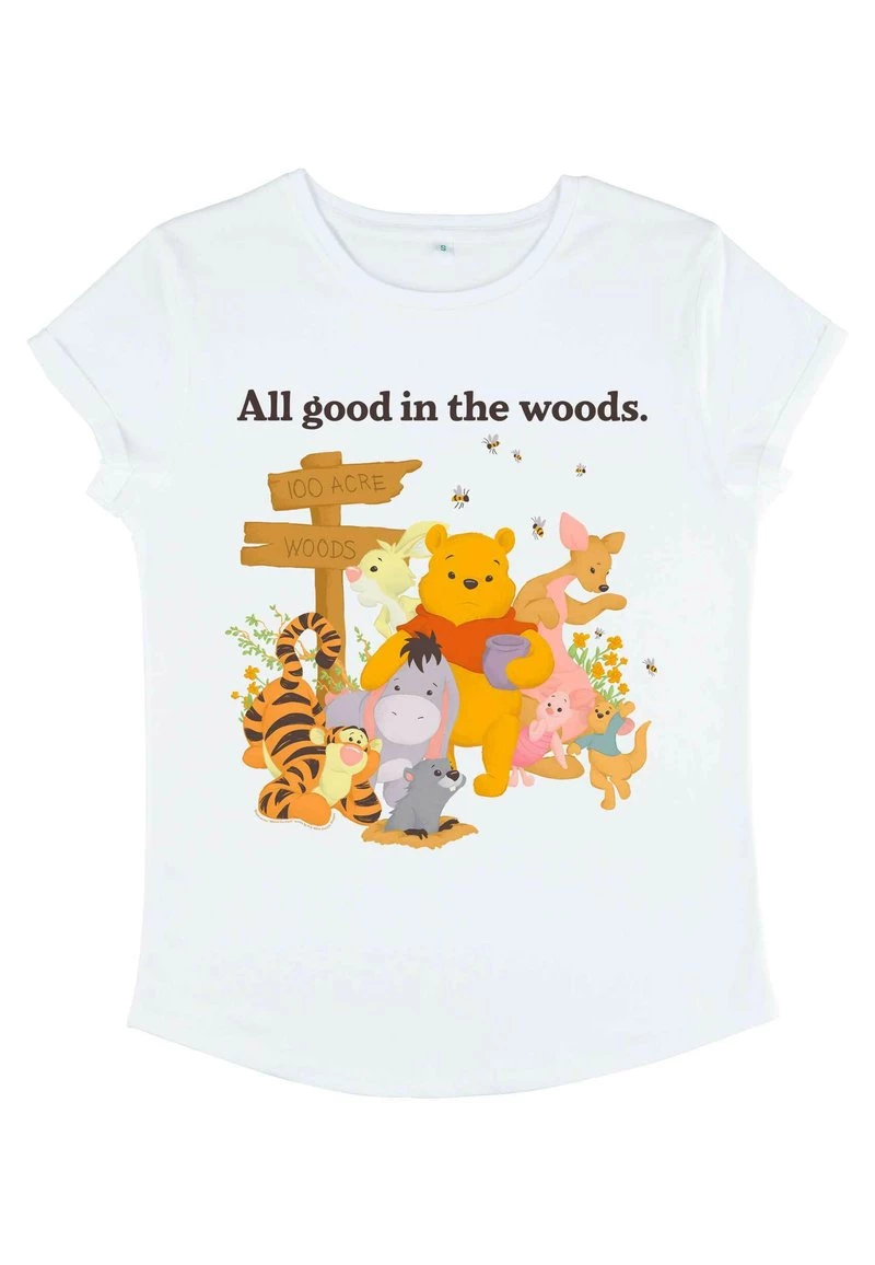 Henry Tiger DISNEY CLASSICS WINNIE THE POOH - POOH IN THE WOODS - T-Shirt Print - White | Damen 5 Henry Tiger DISNEY CLASSICS WINNIE THE POOH - POOH IN THE WOODS - T-Shirt Print - White | Damen – Bild 5