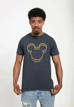Henry Tiger DISNEY CLASSICS UNISEX RAINBOW EARS - T-Shirt Print - Melange Black -Günstiges Henry Tiger Geschäft f64dee3dd4fc466eb54c605703cd5307