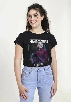 Henry Tiger Damen STAR WARS MANDOMON EPI7 TOGETHER IS BETTER - T-Shirt Print - Black -Günstiges Henry Tiger Geschäft f70533f2698a471b87d22e79c71bfed0