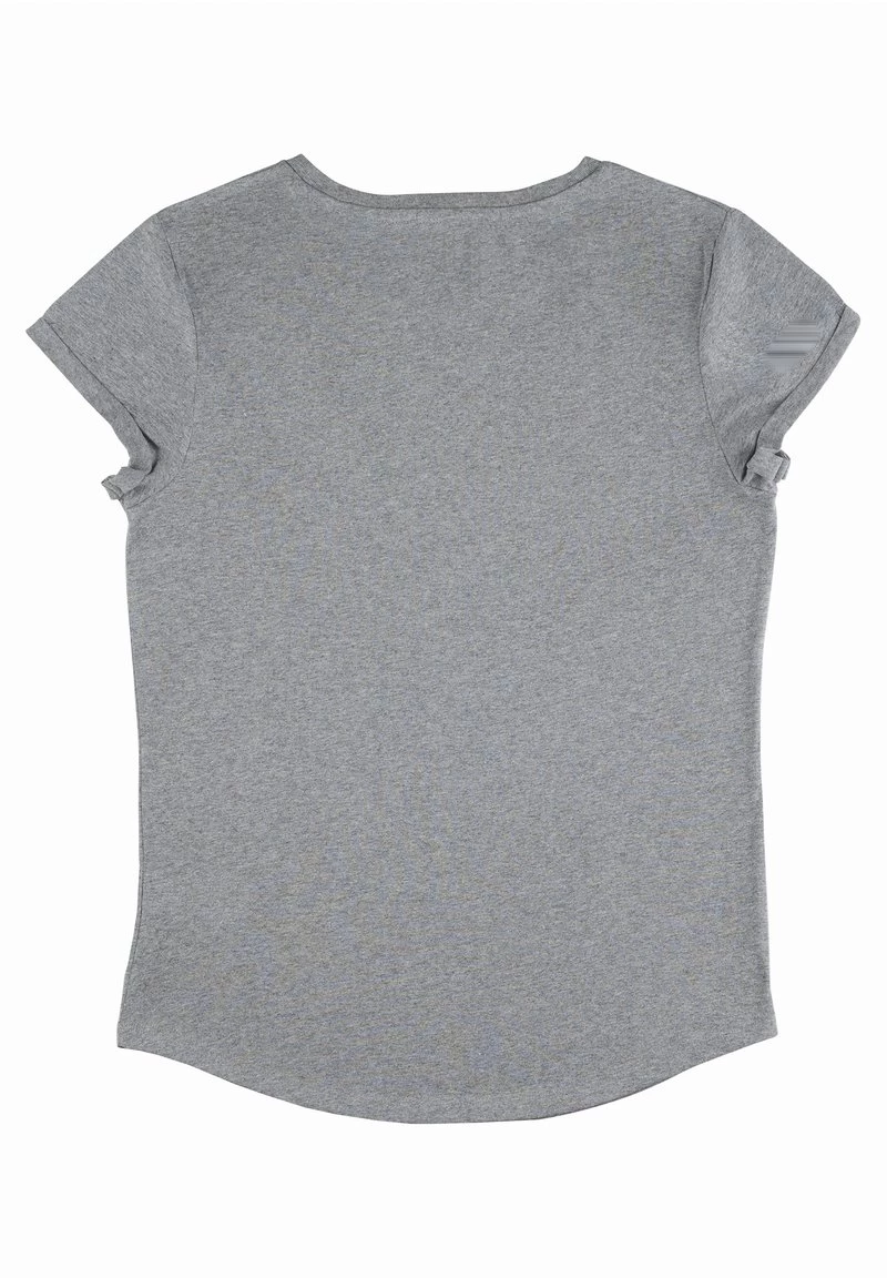 Henry Tiger Damen DISNEY MULAN: LIVE ACTION - WATERCOLOR MULAN TITLE - T-Shirt Print - Melange Grey 5 Henry Tiger Damen DISNEY MULAN: LIVE ACTION - WATERCOLOR MULAN TITLE - T-Shirt Print - Melange Grey – Bild 5