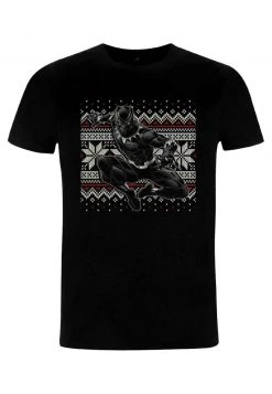 Henry Tiger MARVEL UNISEX PANTHER HOLIDAY - T-Shirt Print - Black -Günstiges Henry Tiger Geschäft f761f2bcc3df48e19315dd0f9a6915f5