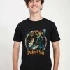 Henry Tiger Unisex DISNEY PETER PAN - LONDON FLYIN - T-Shirt Print - Black