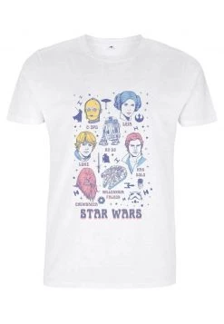 Henry Tiger STAR WARS UNISEX TEXTBOOK CHARACTERS - T-Shirt Print - White -Günstiges Henry Tiger Geschäft f77e9c1414a841b68f5a9b20d7c1dac3