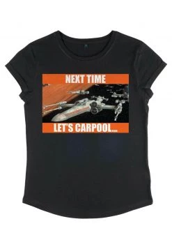Henry Tiger STAR WARS NEXT TIME LET'S CARPOOL - T-Shirt Print - Black | Damen -Günstiges Henry Tiger Geschäft f78ed9ae5ef1411087b0f6e3d471459c