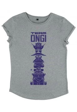 Henry Tiger Damen PIXAR TEAM ONGI T-SHIRT - T-Shirt Print - Melange Grey -Günstiges Henry Tiger Geschäft f7b3f62abb25407dba63133b5fc7c7e2