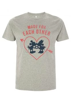 Henry Tiger DISNEY CLASSICS UNISEX HEART POLKA DOT - T-Shirt Print - Melange Grey -Günstiges Henry Tiger Geschäft f7d9a4cb196b4a4bb718e7dabe86b2fd