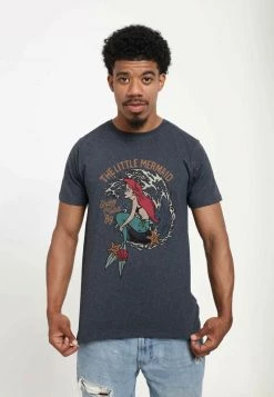 Henry Tiger DISNEY UNISEX THE LITTLE MERMAID ARIEL - T-Shirt Print - Melange Black -Günstiges Henry Tiger Geschäft f7f39179069a4f539cdb20075cc841bf