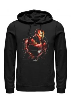 Henry Tiger Unisex MARVEL IRON HERO - Kapuzenpullover - Black