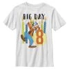 Henry Tiger DISNEY CLASSICS GOOFY CANDLES EIGHT - T-Shirt Print - White | Unisex