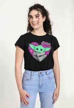 Henry Tiger Damen STAR WARS GROGU VALENTINE - T-Shirt Print - Black 8 Henry Tiger Damen STAR WARS GROGU VALENTINE - T-Shirt Print - Black -Günstiges Henry Tiger Geschäft f89770b98f5b4fffae3f35821a875242