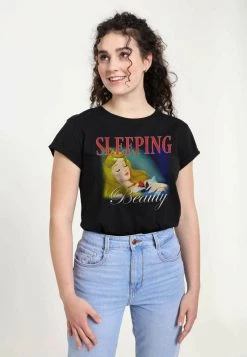 Henry Tiger Damen DISNEY SLEEPING BEAUTY - CLASSIC SLEEPING BEAUTY - T-Shirt Print - Black -Günstiges Henry Tiger Geschäft f89dd4a7e3b549ccbd1b763f1387fa26