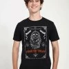 Henry Tiger Unisex T-Shirt Print - Black