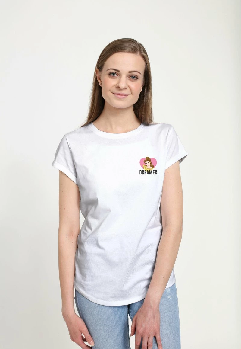 Henry Tiger Damen DISNEY DREAMER - T-Shirt Print - White 1 Henry Tiger Damen DISNEY DREAMER - T-Shirt Print - White