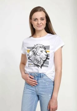 Henry Tiger T-Shirt Print - White | Damen 8 Henry Tiger T-Shirt Print - White | Damen -Günstiges Henry Tiger Geschäft f9a894f8261047919aee3c72a26a7526