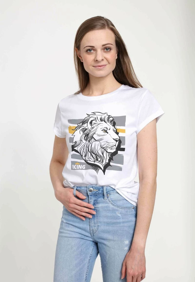 Henry Tiger T-Shirt Print - White | Damen 3 Henry Tiger T-Shirt Print - White | Damen – Bild 3
