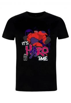 Henry Tiger Unisex DISNEY HERO TIME BAYMAX - T-Shirt Print - Black -Günstiges Henry Tiger Geschäft f9bdeab4c4da482d88029301570e5d3d