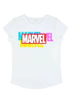 Henry Tiger Damen MARVEL MARVEL OTHER - CMY MARVEL - T-Shirt Print - White -Günstiges Henry Tiger Geschäft f9c00e000b2d46948a9e4d9564fbf950