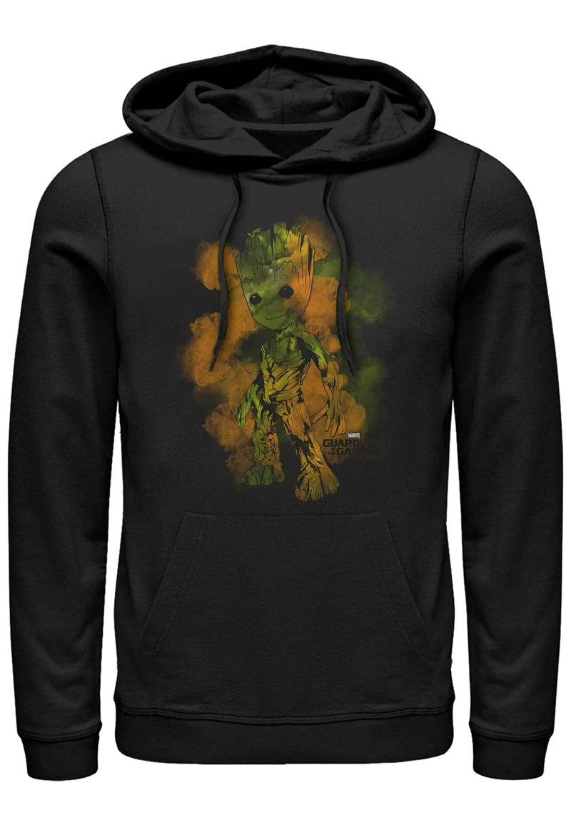 Henry Tiger MARVEL GROOT - Kapuzenpullover - Black | Unisex 1 Henry Tiger MARVEL GROOT - Kapuzenpullover - Black | Unisex
