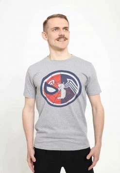 Henry Tiger Unisex MARVEL OTHER - SPIDER VENOM - T-Shirt Print - Melange Grey -Günstiges Henry Tiger Geschäft fafba054fdd94d4db3b4c7dd71474851