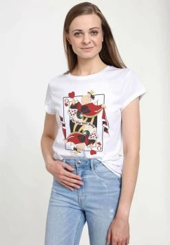 Henry Tiger Damen DISNEY CLASSICS ALICE IN WONDERLAND - QUEEN OF HEARTS - T-Shirt Print - White -Günstiges Henry Tiger Geschäft fb02af4f966d4acf96de977a5f1895f7