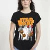 Henry Tiger Damen STAR WARS TRICK OR TREAT - T-Shirt Print - Black