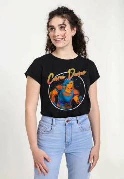 Henry Tiger Damen STAR WARS: THE MANDALORIAN - CARA DUNE 80S HERO - T-Shirt Print - Black -Günstiges Henry Tiger Geschäft fb4889ad303c444cb5a0df72bb47b3e6
