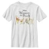 Henry Tiger Unisex DISNEY CLASSICS POOH PARADE KIDS - T-Shirt Print - White
