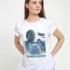 Henry Tiger Damen STAR WARS MANDOMON THIS WONT HURT - T-Shirt Print - White