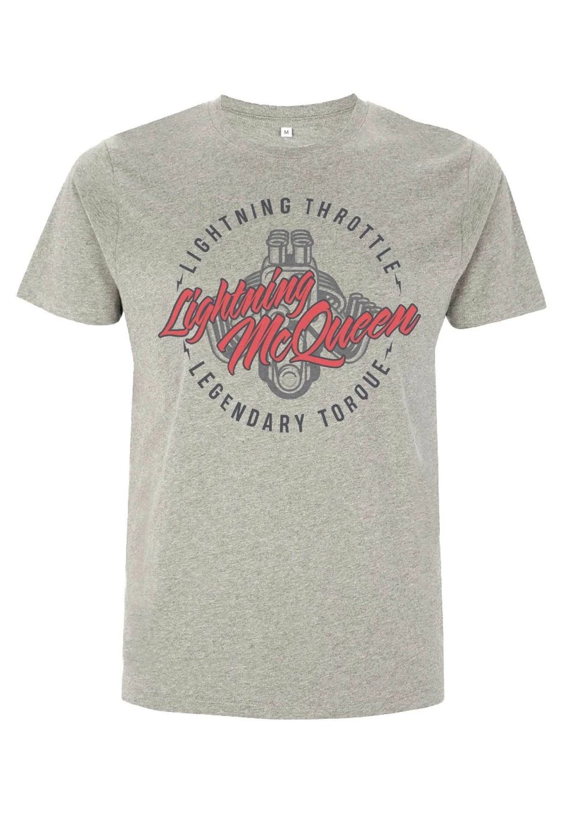 Henry Tiger PIXAR UNISEX MCQUEEN ENGINE - T-Shirt Print - Melange Grey 3 Henry Tiger PIXAR UNISEX MCQUEEN ENGINE - T-Shirt Print - Melange Grey – Bild 3