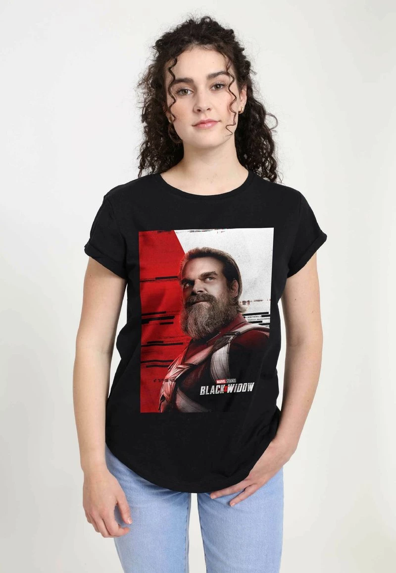 Henry Tiger Damen MARVEL RED GUARDIAN PORTRAIT - T-Shirt Print - Black 1 Henry Tiger Damen MARVEL RED GUARDIAN PORTRAIT - T-Shirt Print - Black