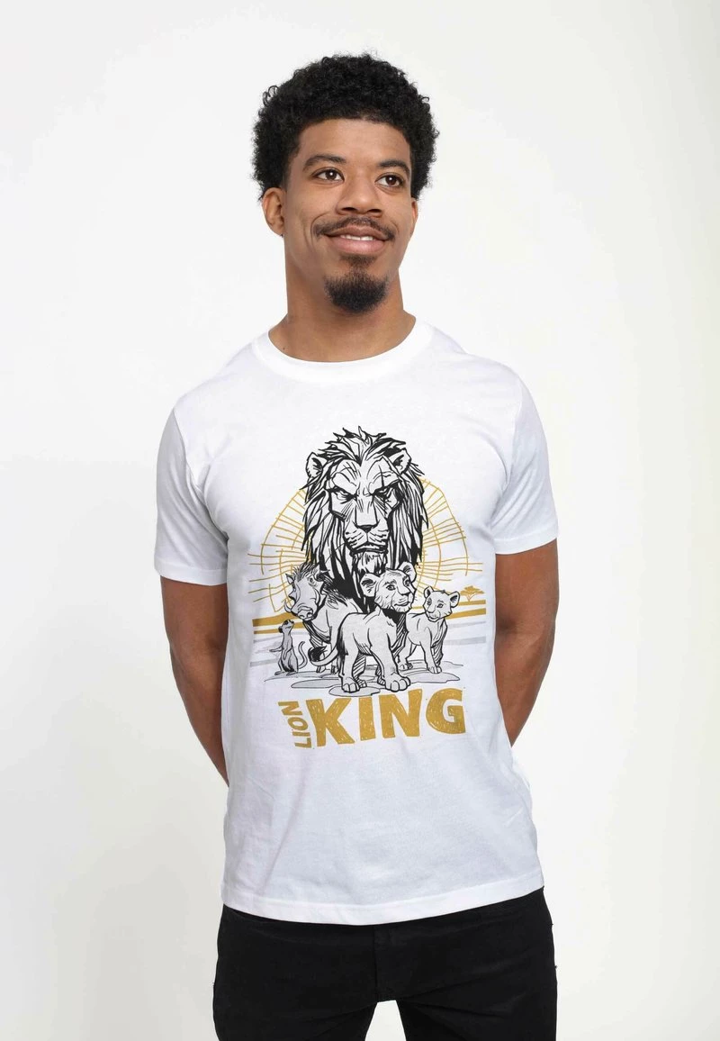 Henry Tiger Unisex DISNEY THE LION KING: LIVE ACTION - LION KING GROUP - T-Shirt Print - White 3 Henry Tiger Unisex DISNEY THE LION KING: LIVE ACTION - LION KING GROUP - T-Shirt Print - White – Bild 3