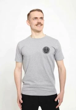 Henry Tiger Unisex MARVEL TVA POCKET CREST - T-Shirt Print - Melange Grey