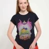Henry Tiger Damen DISNEY CLASSIC SNOW WHITE - T-Shirt Print - Navy Blue