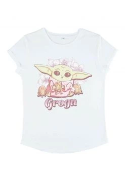 Henry Tiger Damen STAR WARS GROGU CUTE - T-Shirt Print - White -Günstiges Henry Tiger Geschäft fd32e0e6a25944d8a182bcced4187ea9