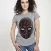 Henry Tiger Damen MARVEL - T-Shirt Print - Melange Grey