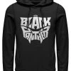 Henry Tiger MARVEL UNISEX BLACK PANTHER LETTER FACE - Sweatshirt - Black