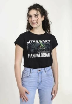 Henry Tiger DARK - T-Shirt Print - Black | Damen -Günstiges Henry Tiger Geschäft fe71d0a424fd4ed3849b16ec59d4f432