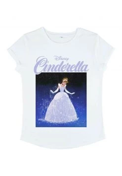Henry Tiger Damen DISNEY CINDERELLA - SQUARE CINDY - T-Shirt Print - White -Günstiges Henry Tiger Geschäft ff2c480e886f4f22b07f1eddc6e88900